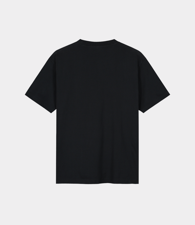 Olaf taped ladder ss tee black