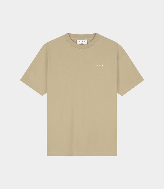 Olaf taped monogram ss tee treehouse