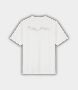 Olaf ripstop applique relaxed tee offwhite
