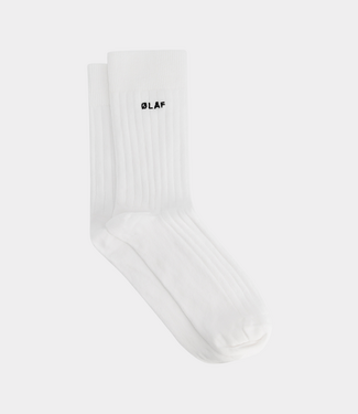 Olaf essential sock optical white
