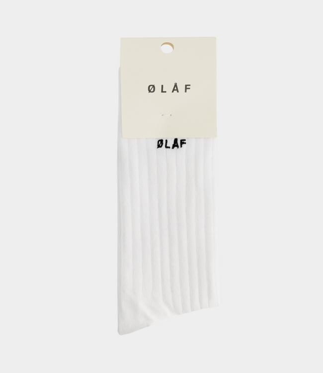 Olaf  essential sock optical white