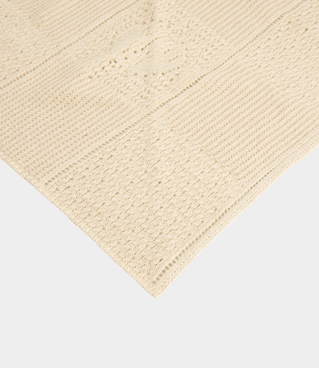 Olaf Face logo knit bandana offwhite A240806-WHITE