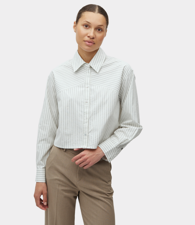 MbyM Emaly-m carinna blouse grey carinna stripe
