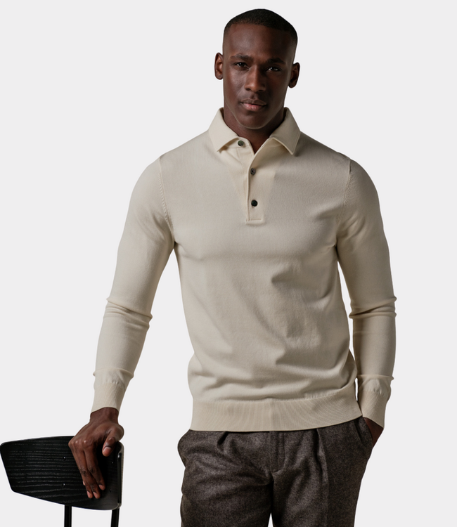 Profuomo Polo onepiece off white