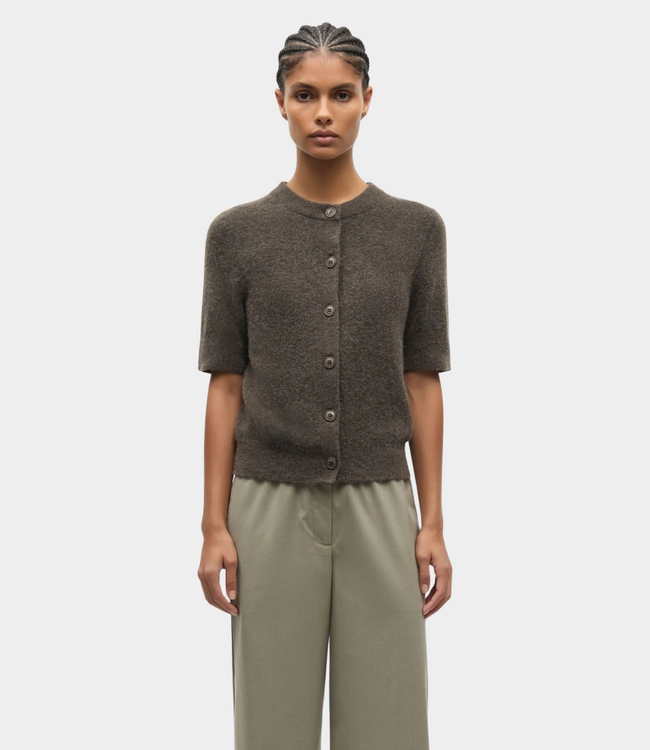 Samsoe Samsoe Sanoura ss cardigan major brown