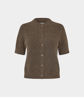 Samsoe Samsoe Sanoura ss cardigan major brown