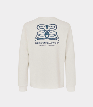 Samsoe Samsoe Safellow ls t-shirt clear cream