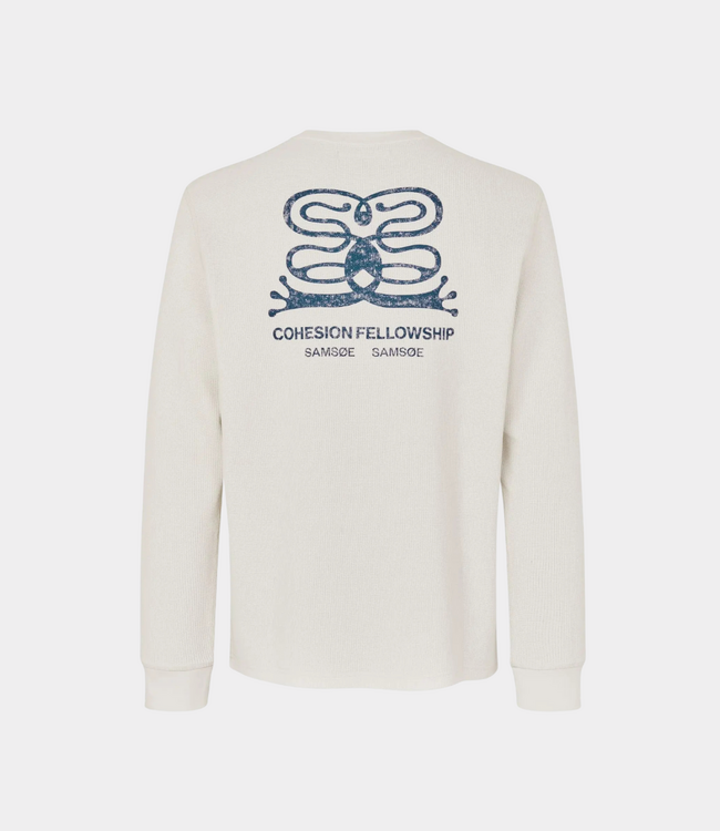 Samsoe Samsoe Safellow ls t-shirt clear cream