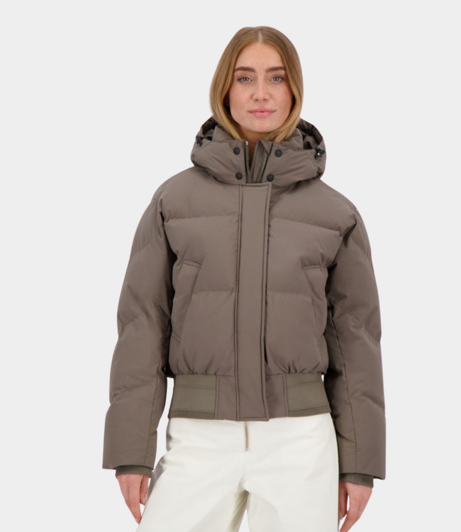 Airforce Bex bomber jacket bungee cord