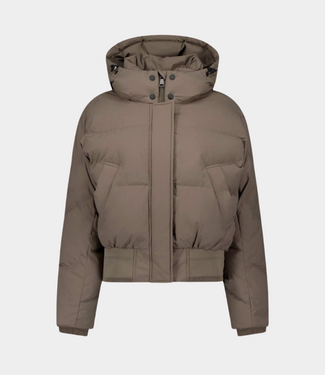 Airforce Bex bomber jacket bungee cord