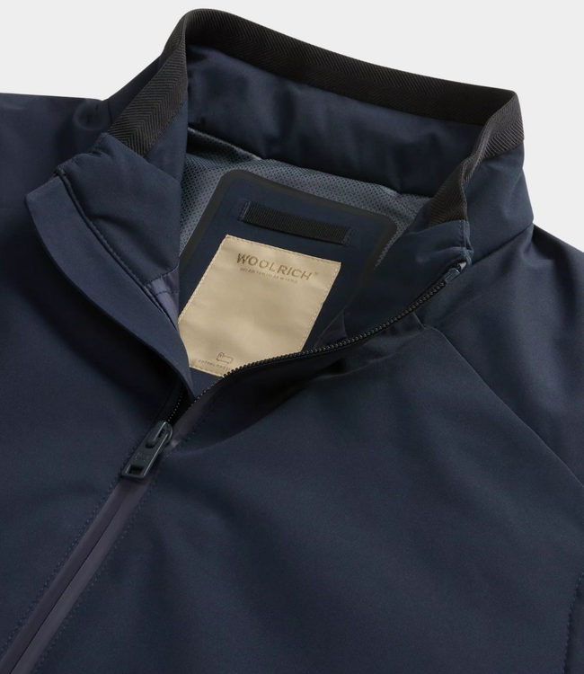 Woolrich Sailing two layers vest melton blue