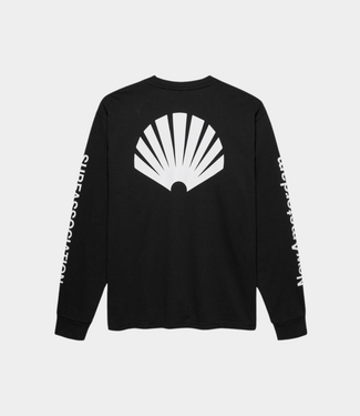 New Amsterdam Logo Longsleeve – Black / White