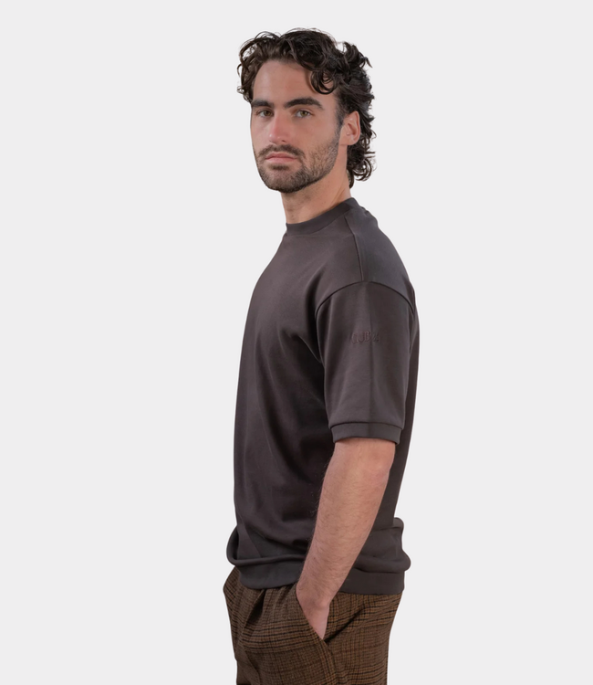 Club 24 Freedom fit T-shirt in chocolate voor casual gebruik