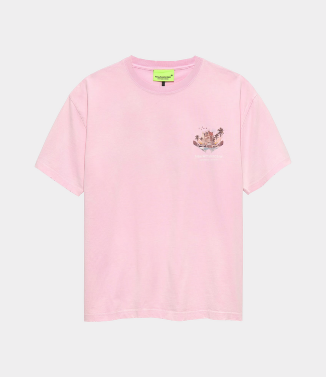 New Amsterdam Tropical tee pink lady