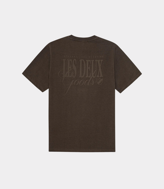 Les Deux Ben goods t-shirt turkish coffee brown