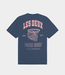 Les Deux Brady hoop t-shirt dark denim blue