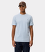Les Deux Norregaard contrast t-shirt blue fog
