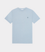 Les Deux Norregaard contrast t-shirt blue fog