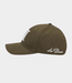 Les Deux Encore organic baseball cap olive night