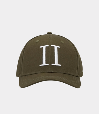 Les Deux Encore organic baseball cap olive night
