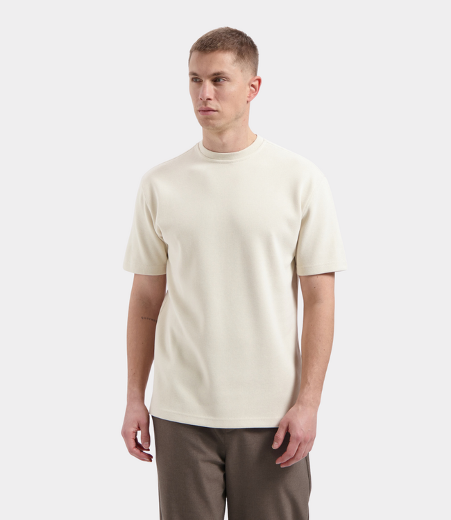 Law of the Sea Atropos sweat tee almond milk