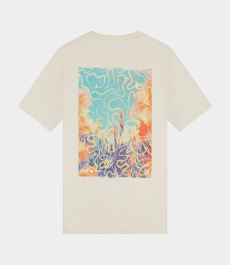 Law of the Sea Daydream artwork tee almond milk