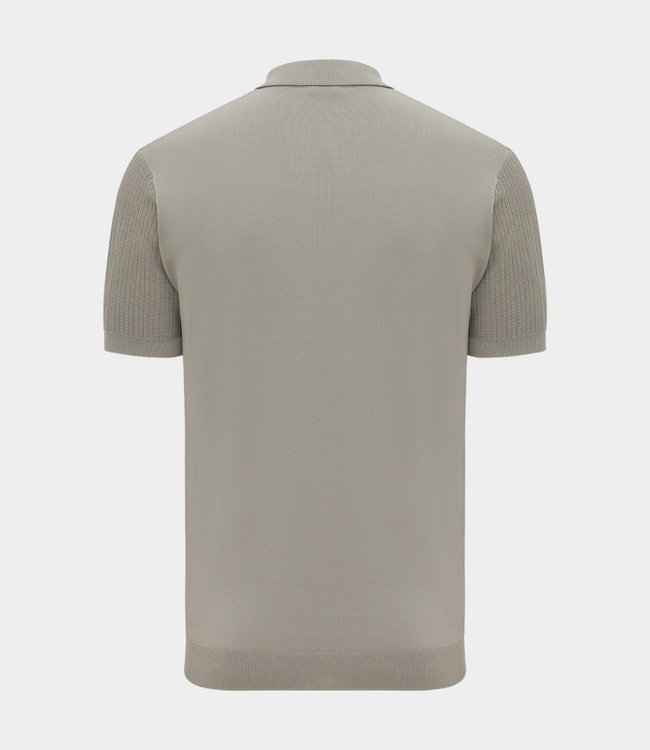 Gentiluomo polo 3 buttons ss brown