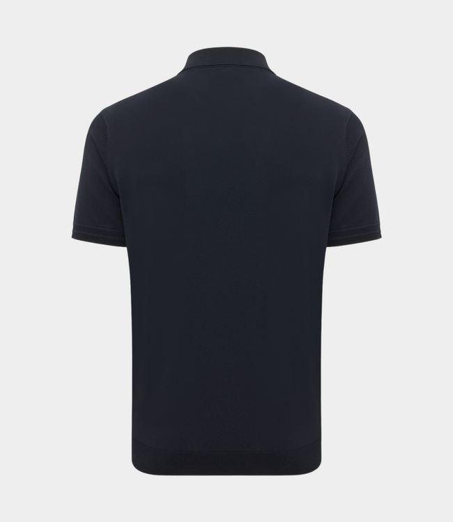 Genti polo 2 buttons ss navy