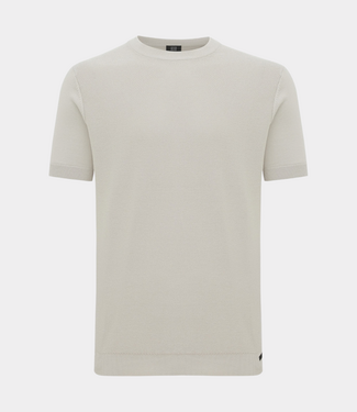 Genti round neck ss mid brown