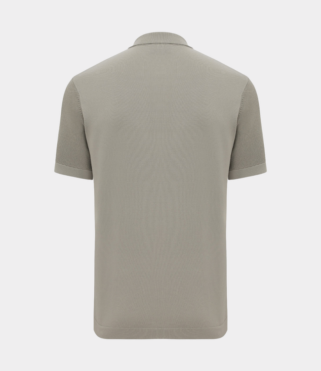 Genti shirt 8 buttons ss brown