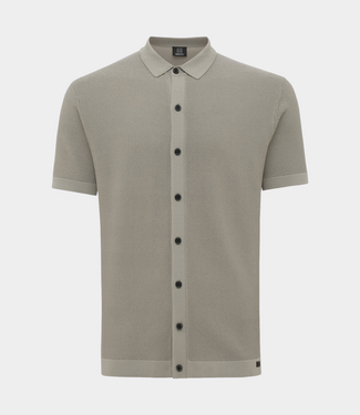 Genti shirt 8 buttons ss brown