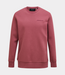 Peak Performance Original small logo crew wild rouge