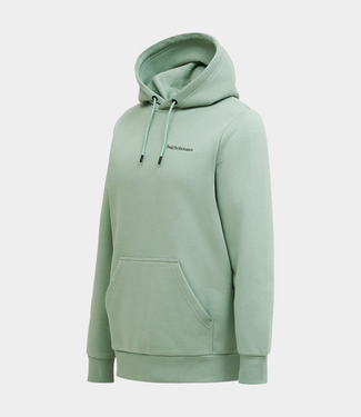 Peak Performance Original small logo hood green valley
