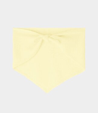 Bonnie Studios Bonnie wool scarf butter yellow