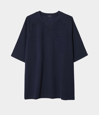 Denham us navy pocket tee hbj navy blazer