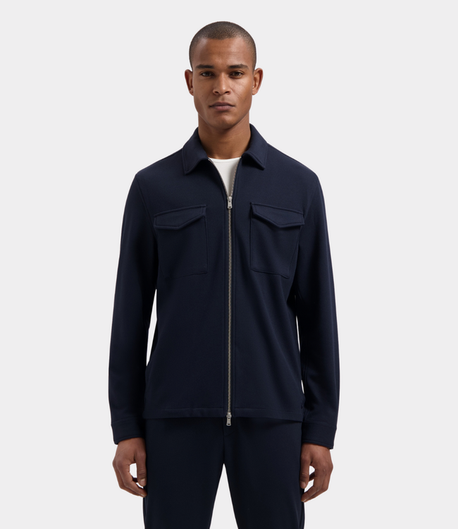 Dstrezzed DS_Pike Overshirt Dk. Navy