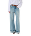 Gestuz GZsara HW wide jeans Washed blue