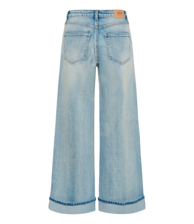 Gestuz GZsara HW wide jeans Washed blue