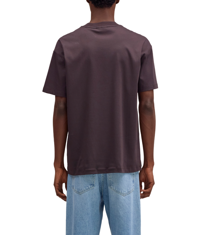 NN.07 Lionel tee SS 3525 Deep Truffle