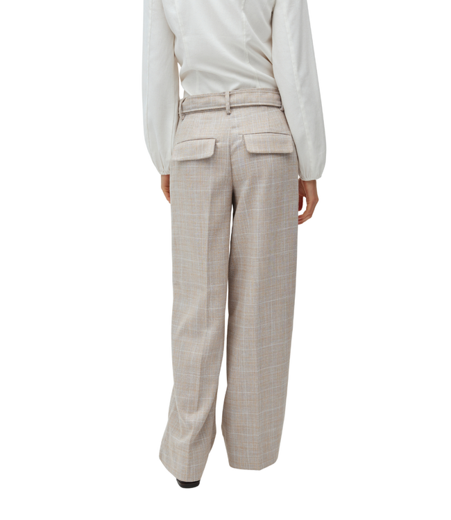 MbyM clementa-m laslo pant beige check