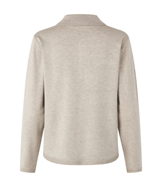 MbyM polini-m bravani knit oyster melange