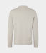 Samsoe Samsoe Knitted long sleeve polo in soft beige