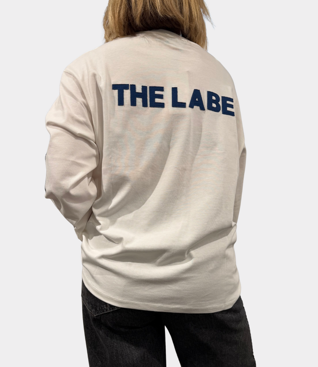 Alix the Label patch longsleeve t-shirt soft white