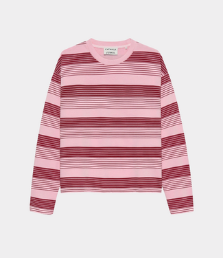 Catwalk Junkie Striped long sleeve rhubarb