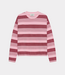 Catwalk Junkie Striped long sleeve rhubarb