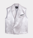 Alix the Label shiny waistcoat silver