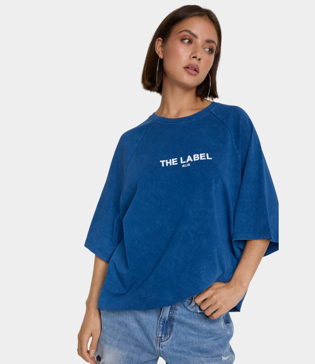 Alix the Label  raglan t-shirt night blue