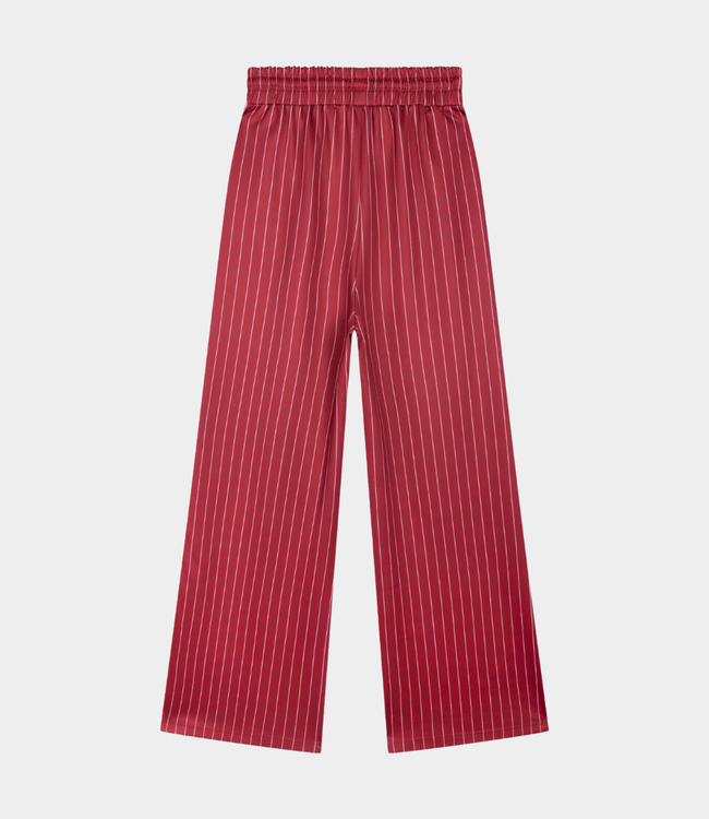 Alix the Label pinstripe training pants cerise