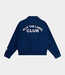Alix the Label clean striped bomber night blue