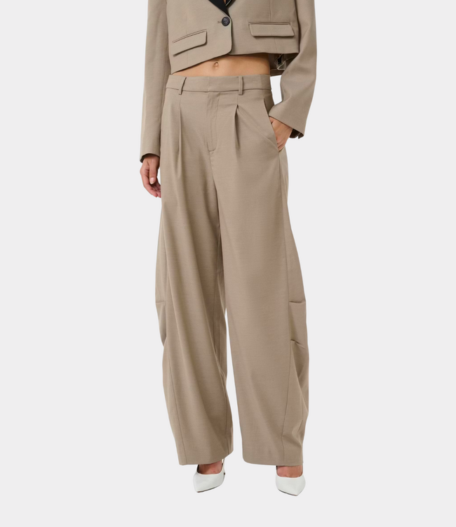 Gestuz GZnella MW pants Olive sand melange